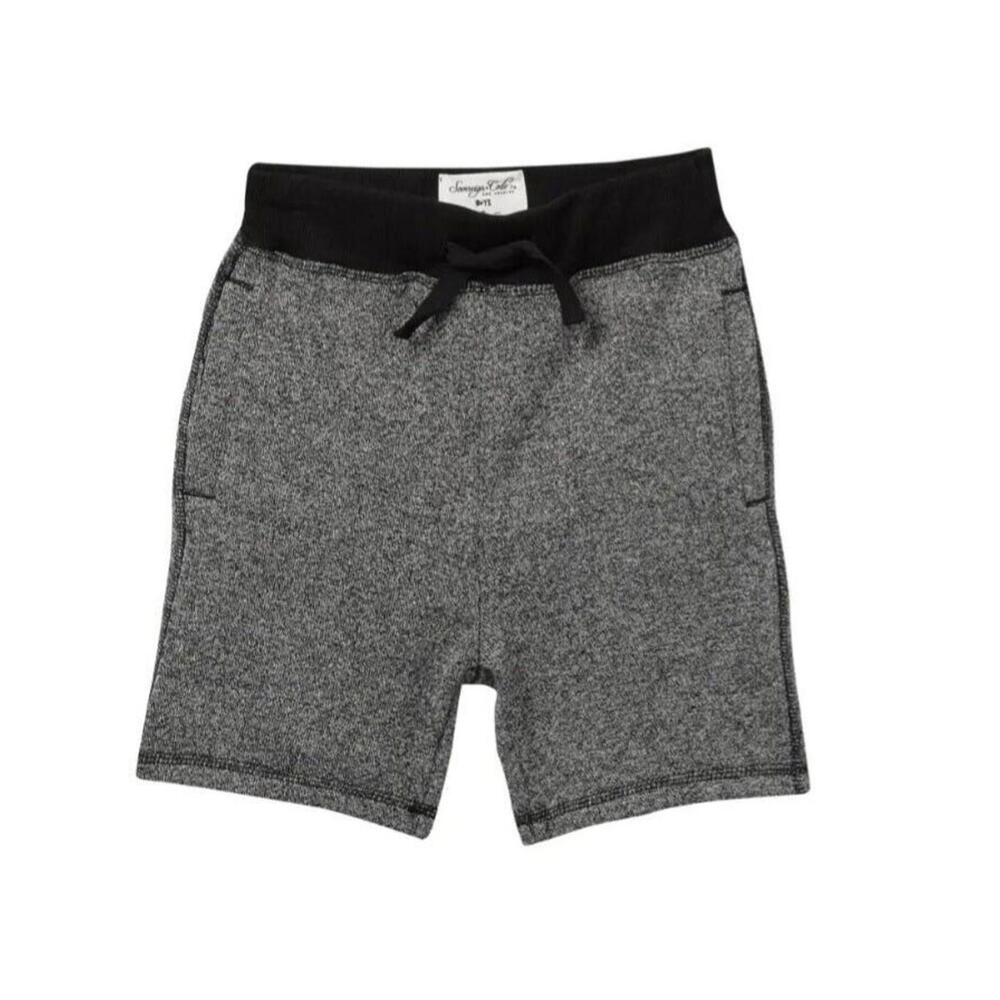 Sovereign Code Milen Shorts BOYS SIZE 18-20 BLACK MARL